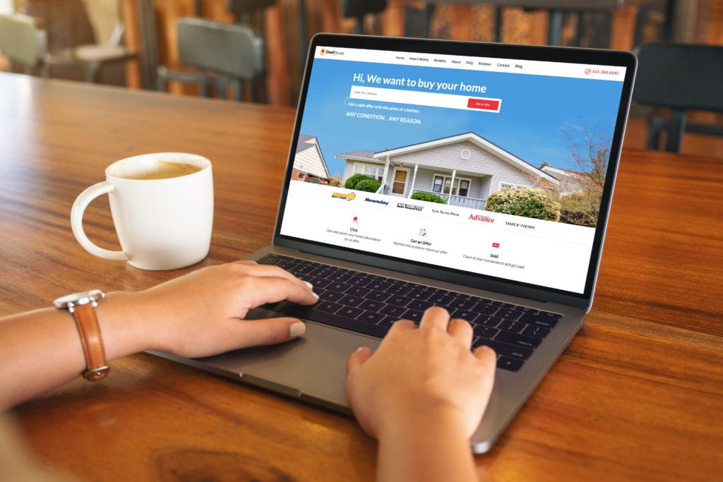 DealHouse home cash offer Long Island